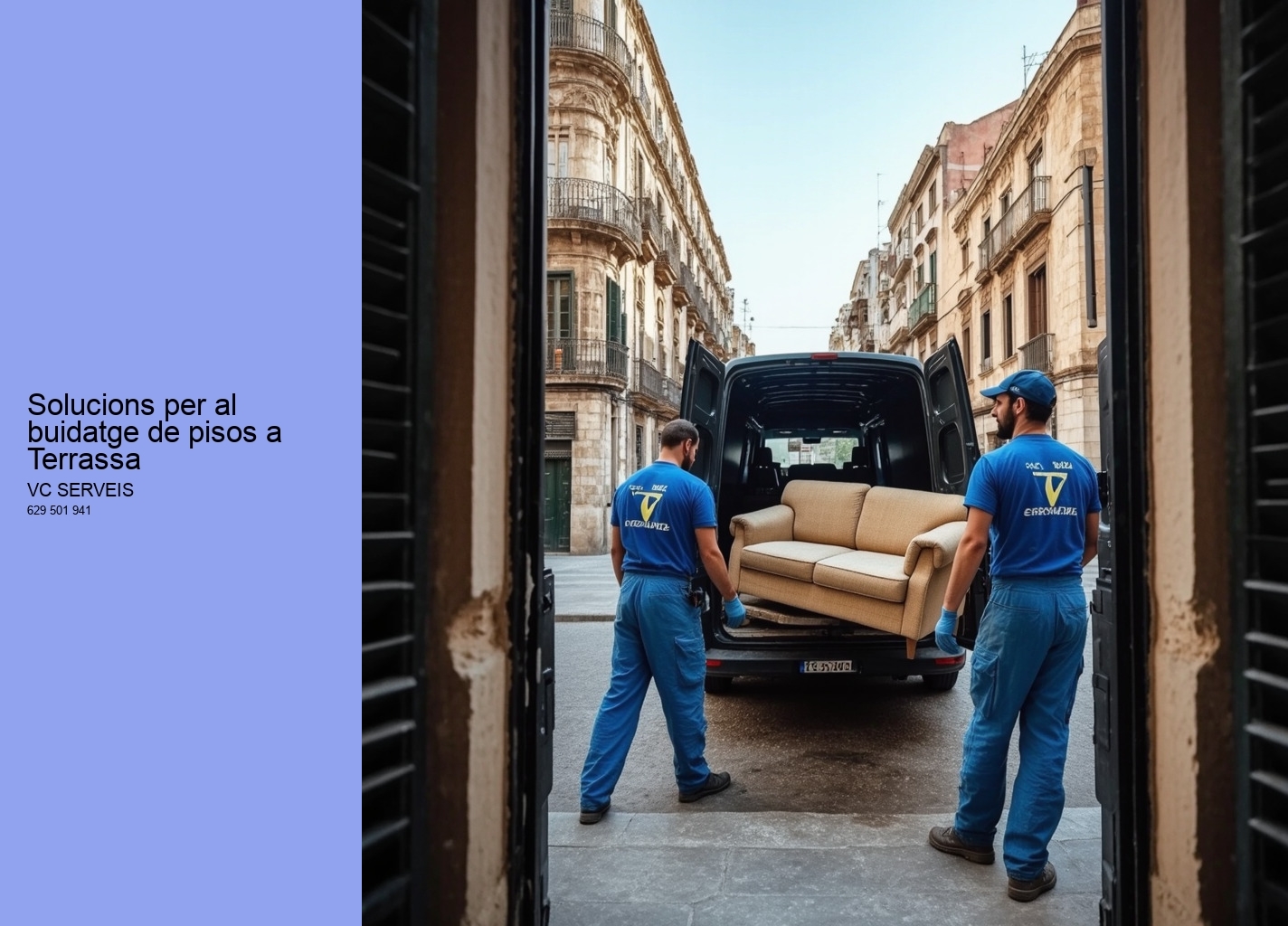 Solucions per al buidatge de pisos a Terrassa