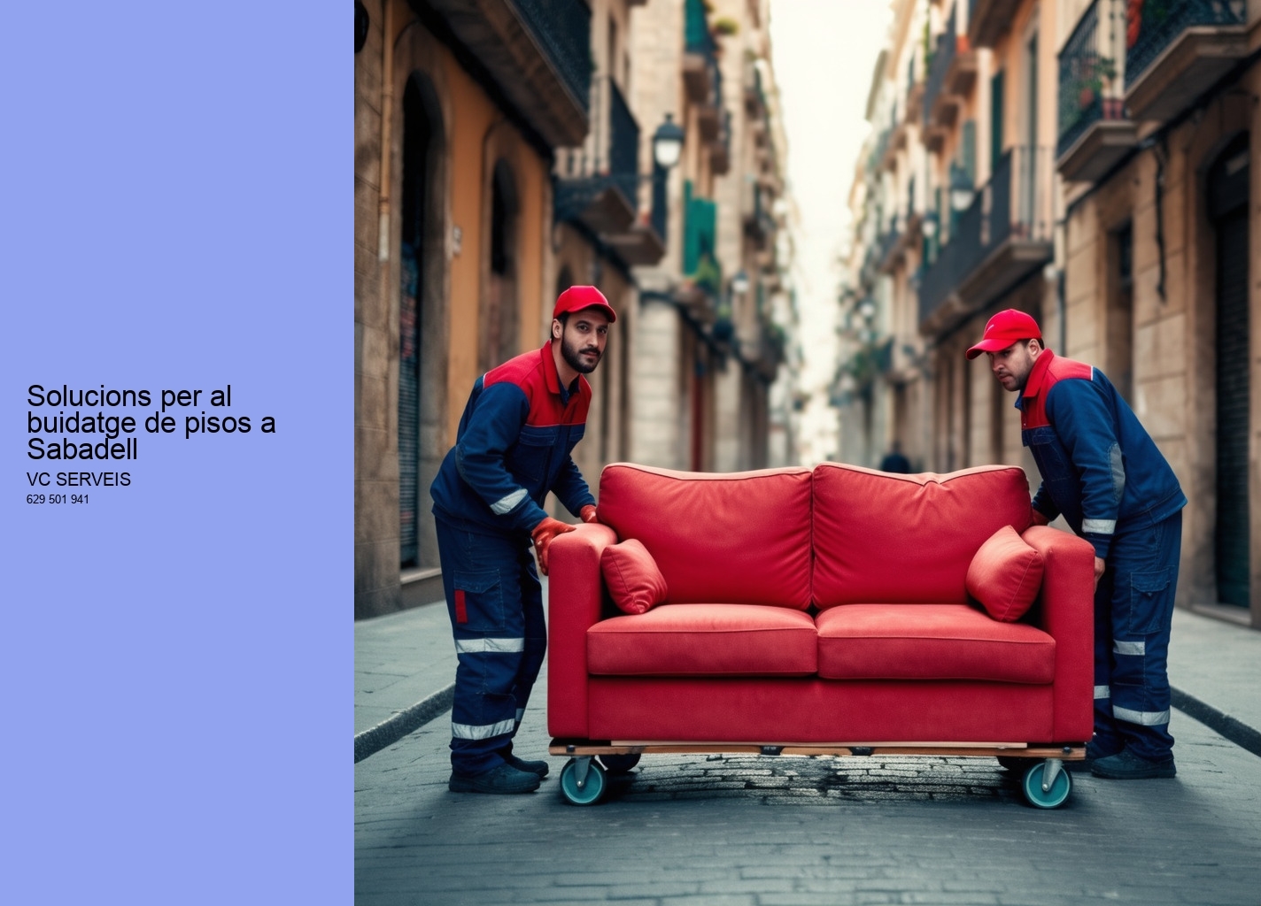 Solucions per al buidatge de pisos a Sabadell