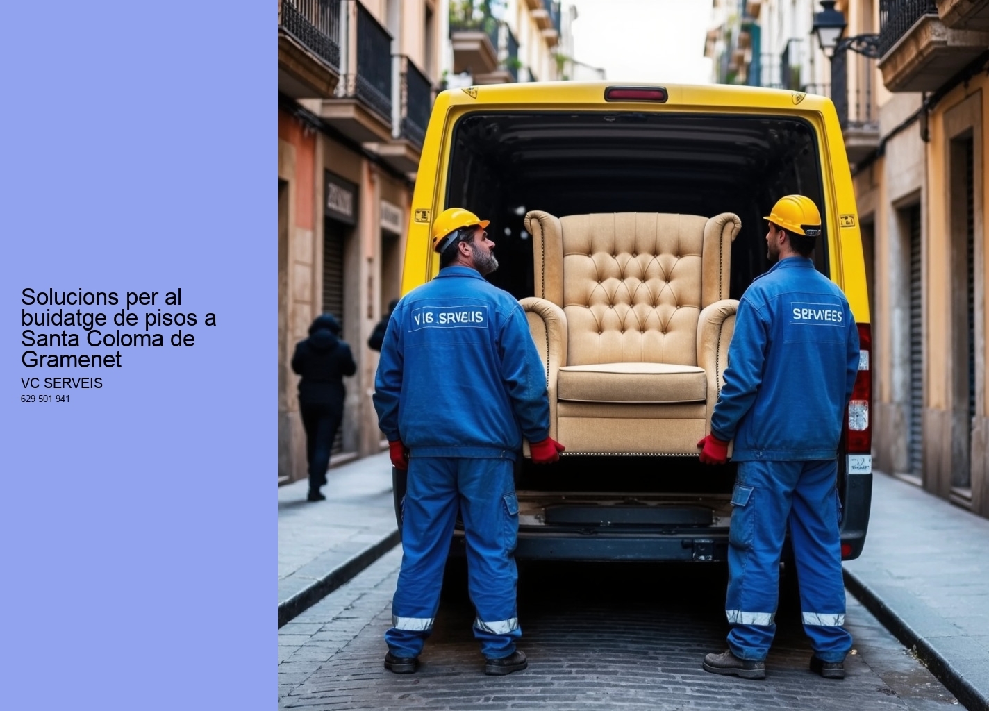 Solucions per al buidatge de pisos a Santa Coloma de Gramenet