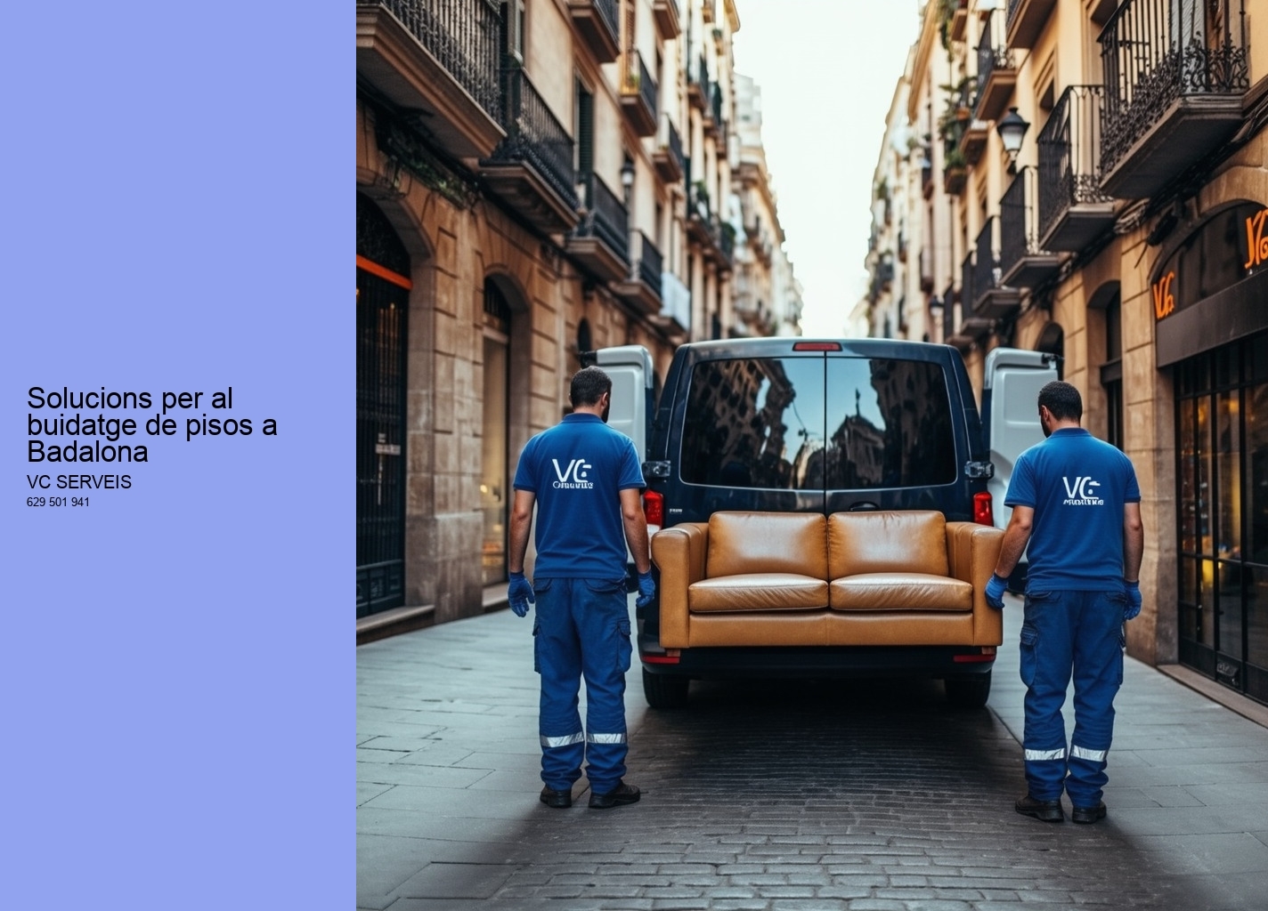 Solucions per al buidatge de pisos a Badalona