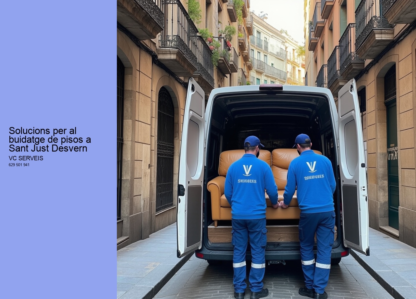 Solucions per al buidatge de pisos a Sant Just Desvern