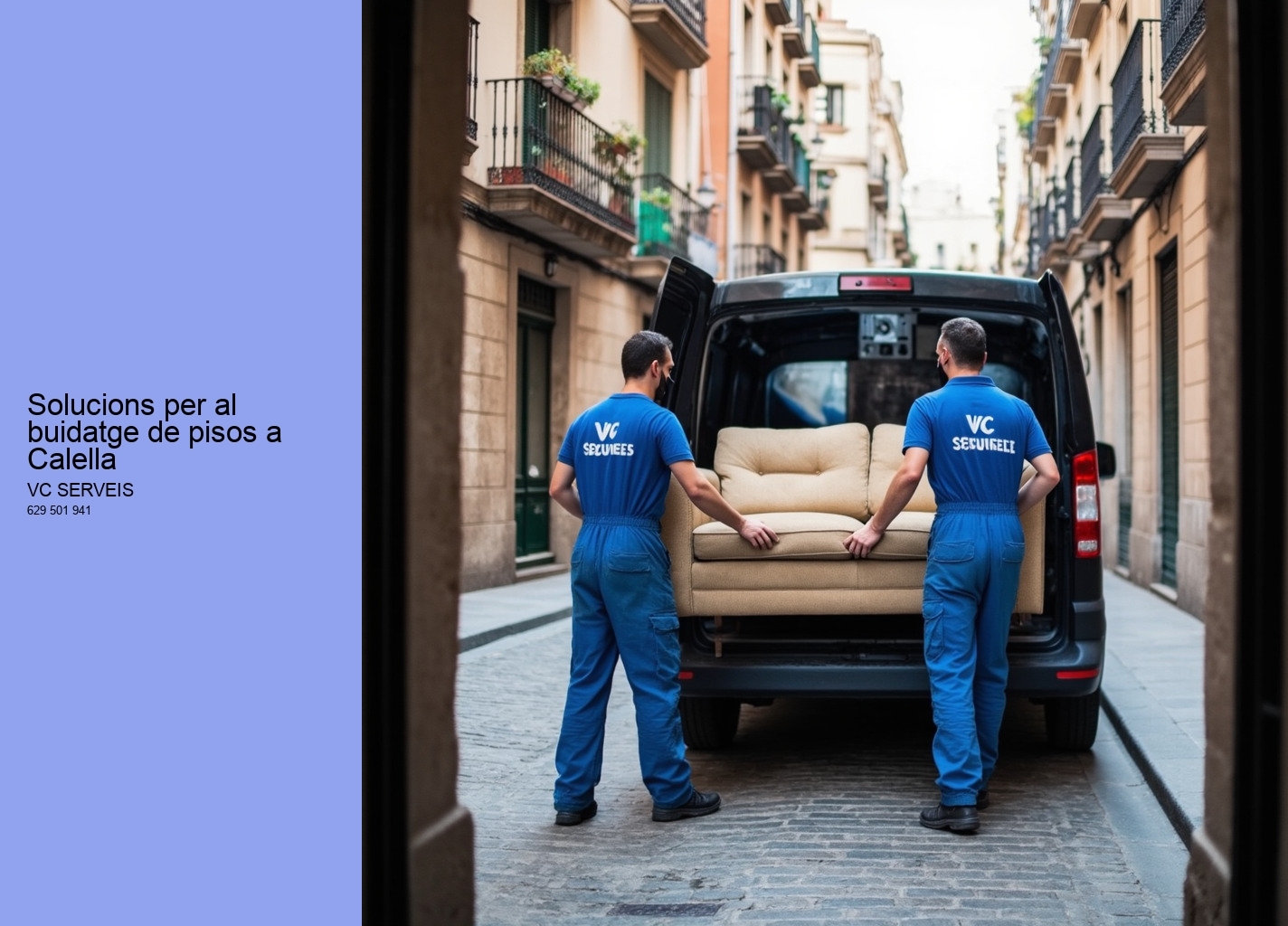 Solucions per al buidatge de pisos a Calella