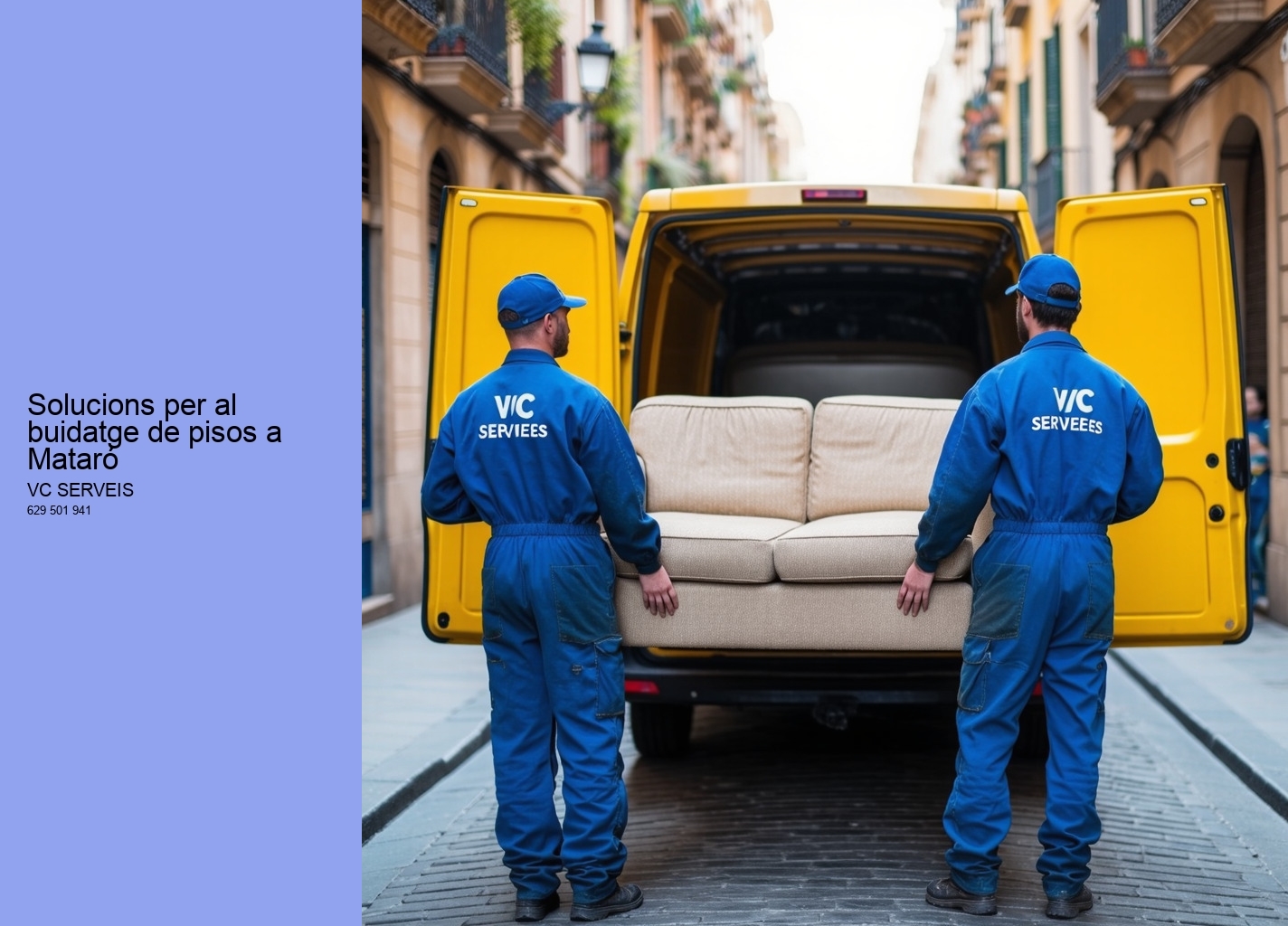 Solucions per al buidatge de pisos a Mataró