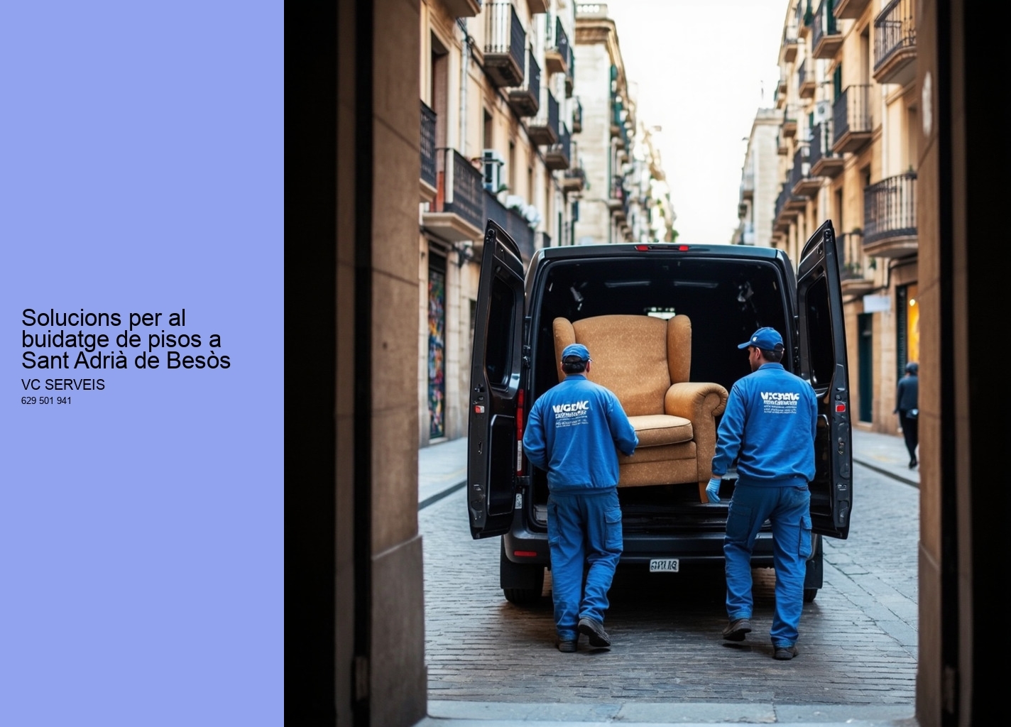 Solucions per al buidatge de pisos a Sant Adrià de Besòs