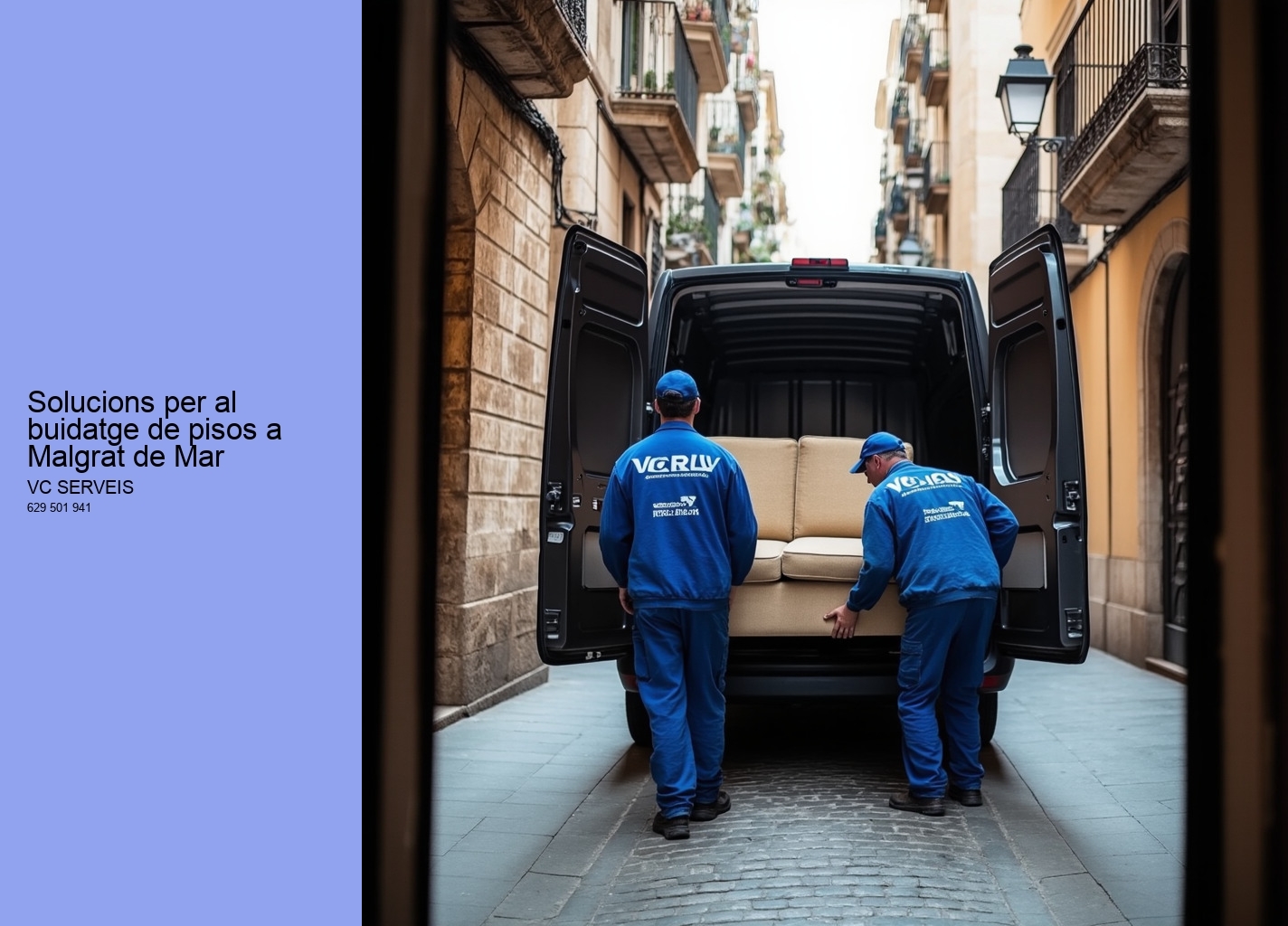Solucions per al buidatge de pisos a Malgrat de Mar