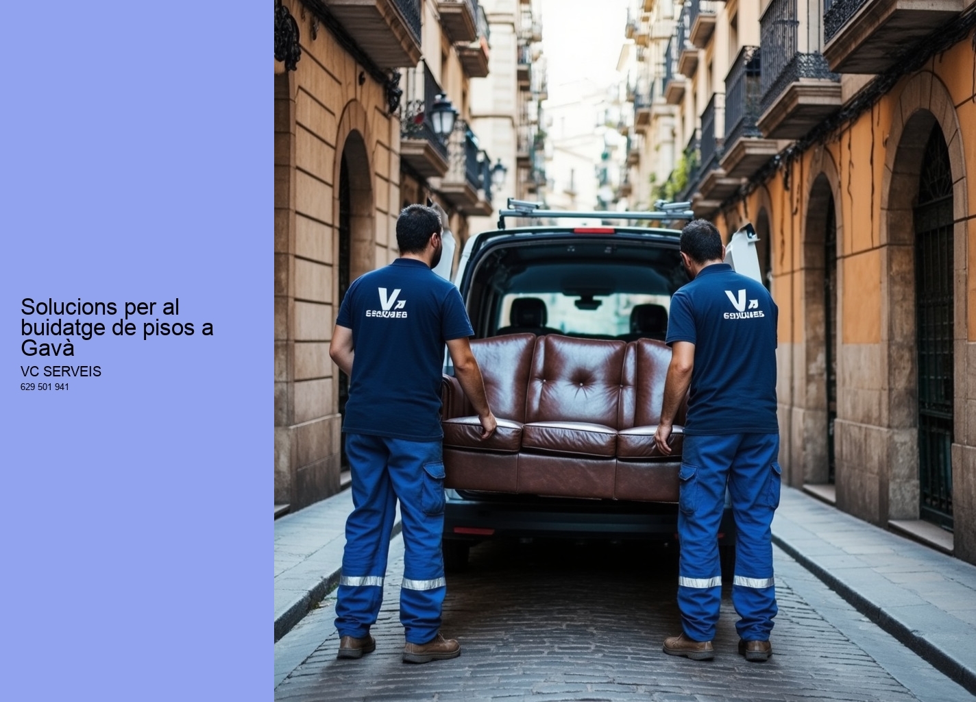 Solucions per al buidatge de pisos a Gavà