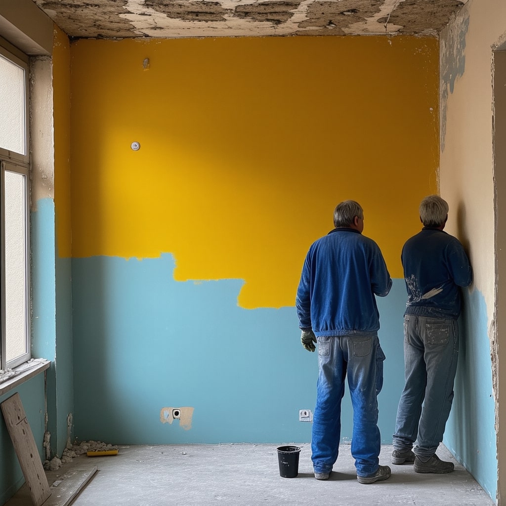 Pintura de qualitat per a pisos i locals a Anglès